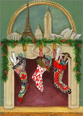 Architects Stockings (Glossy White) 