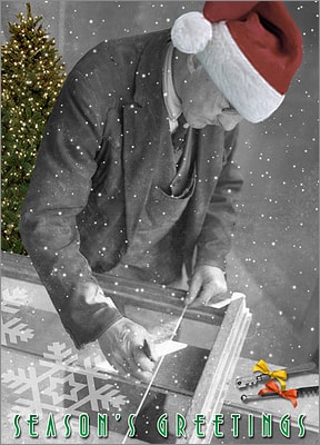 Christmas Glazier (Glossy White) 