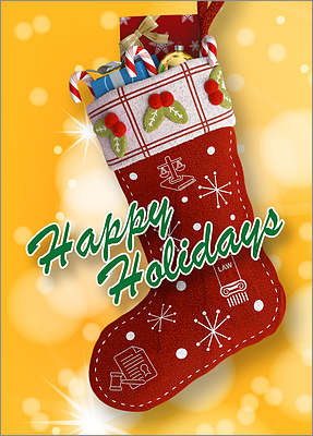 Legal Stocking (Glossy White) 