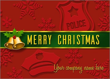 Police Card Red