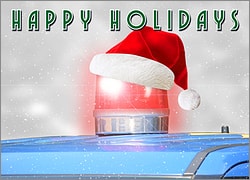 Police Christmas Card
