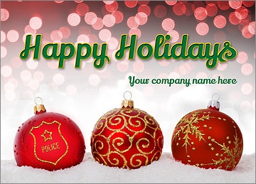 Police Ornaments
