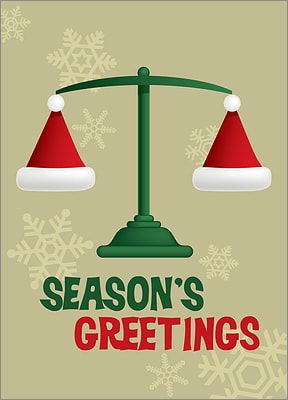 Santa Hat Scales (Glossy White) 