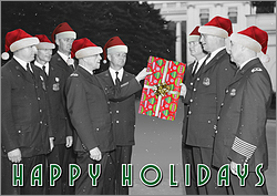Squad Police Christmas Card